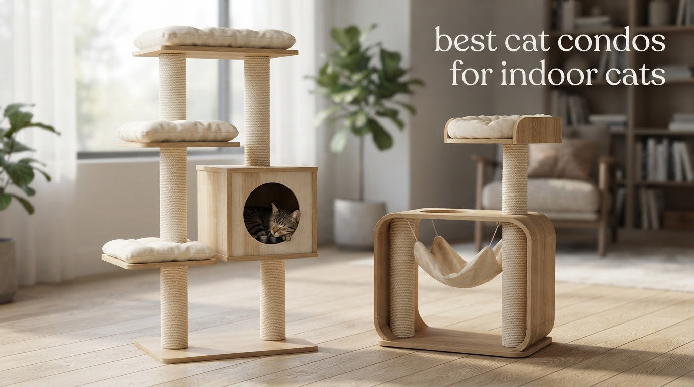 best cat condos for indoor cats