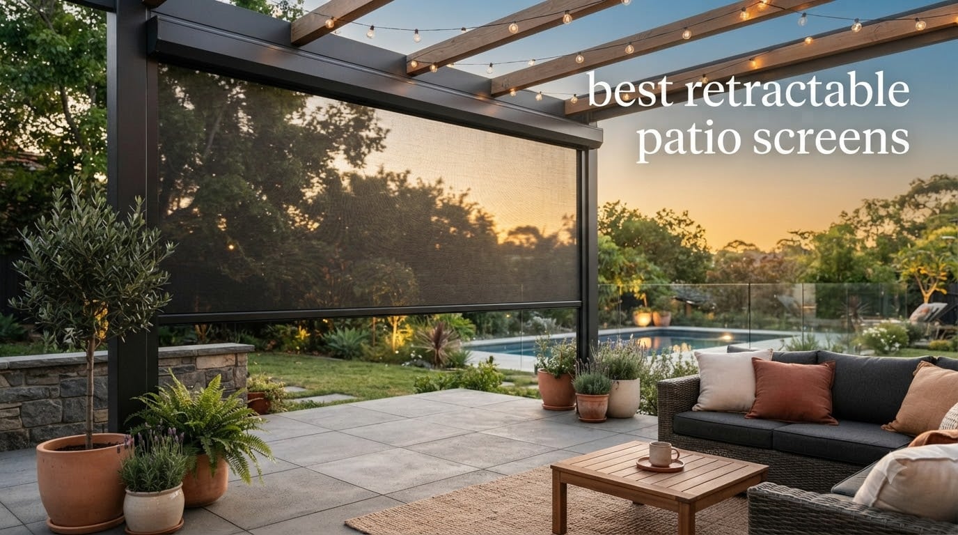 best retractable patio screens