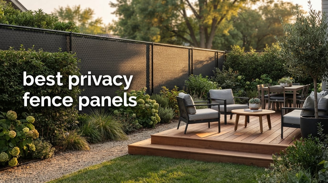 best privacy fence panels