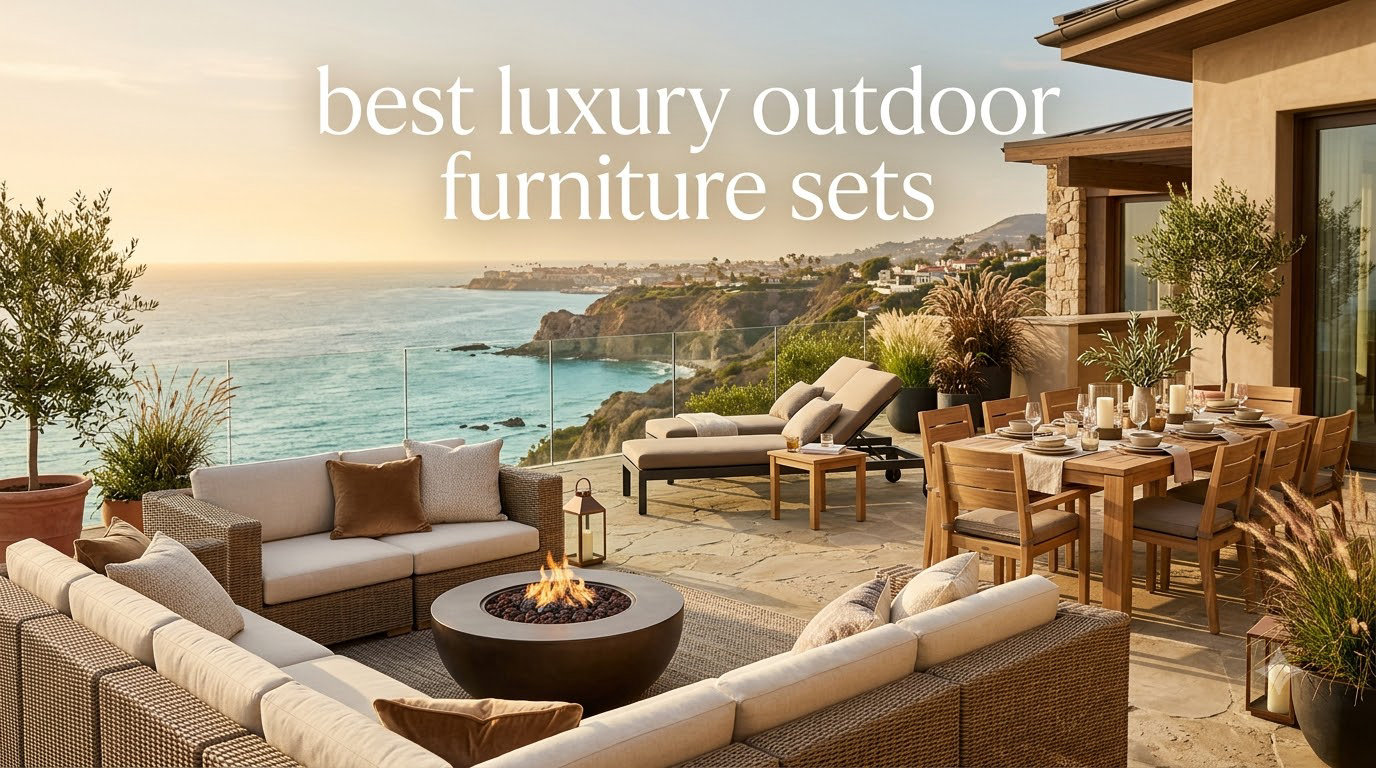 best luxury outdoor furniture sets