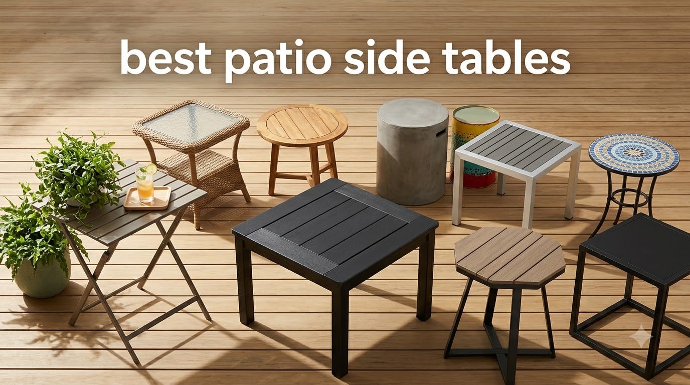 best patio side tables