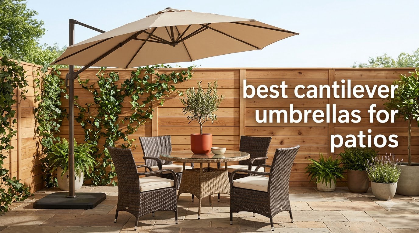 best cantilever umbrellas for patios