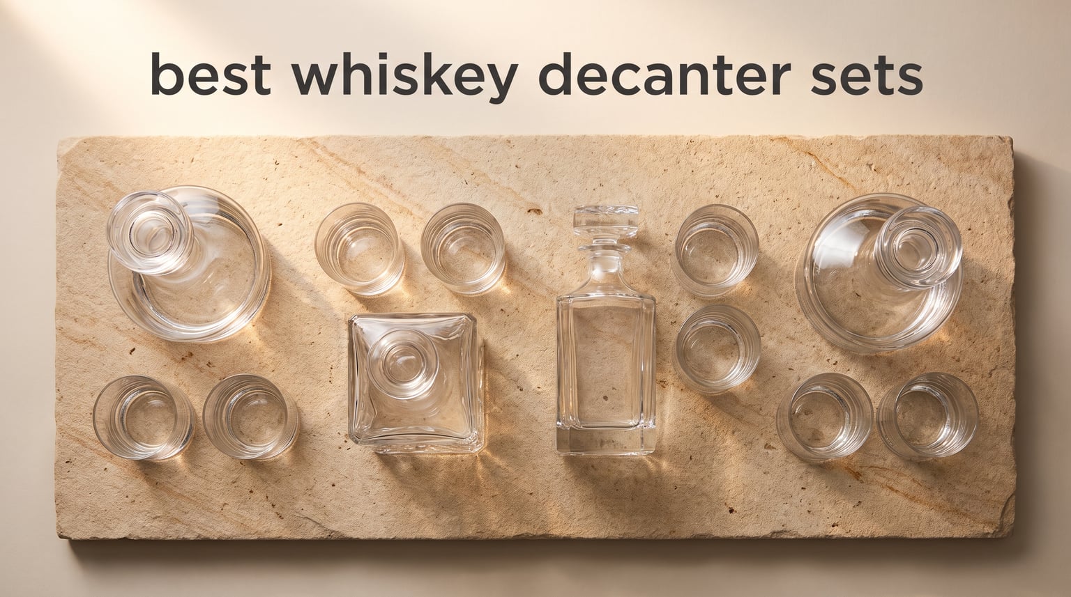 best whiskey decanter sets