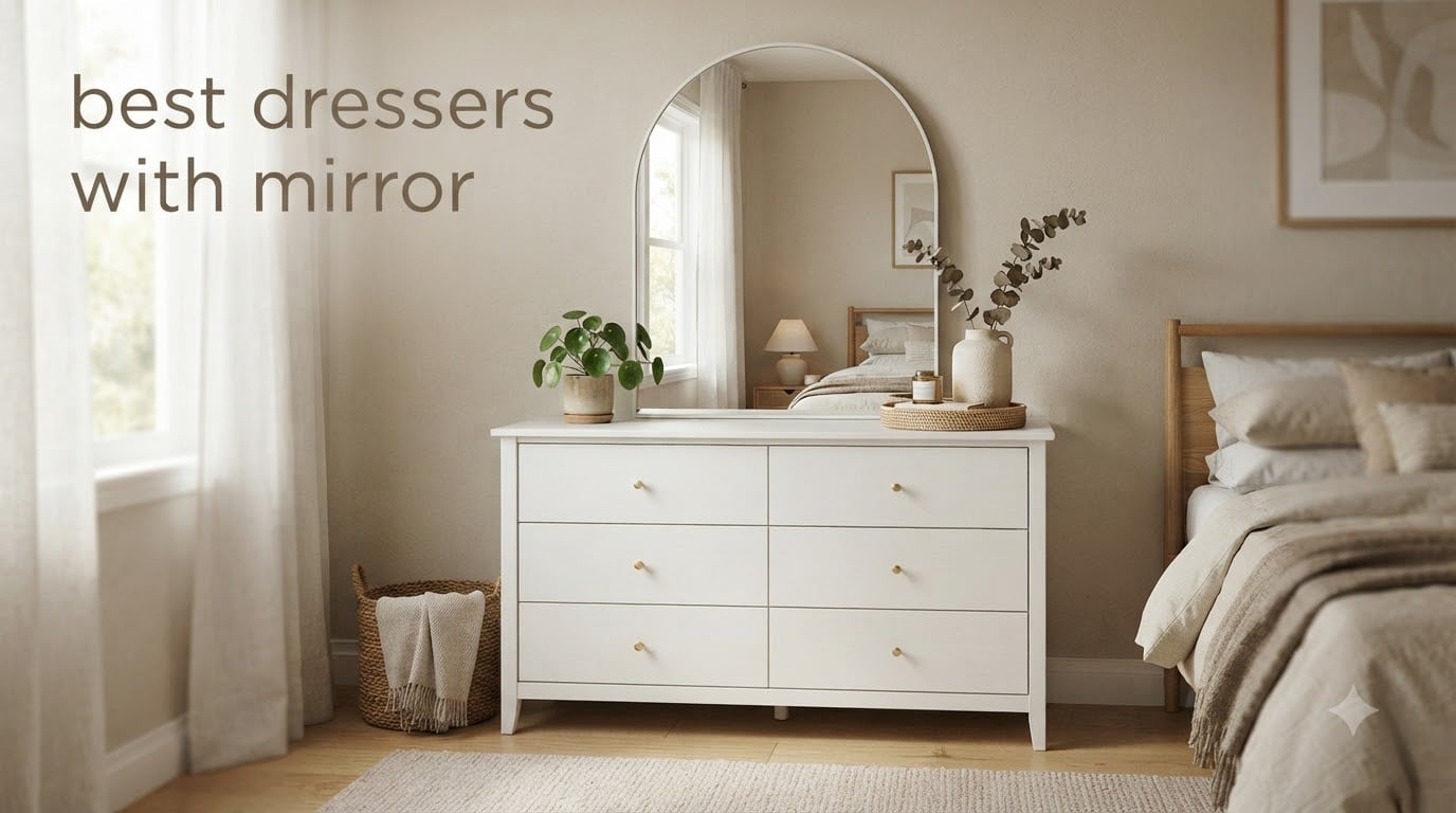 best dressers with mirror