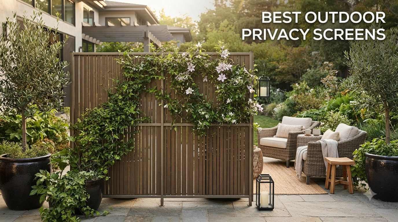 best outdoor privacy screens