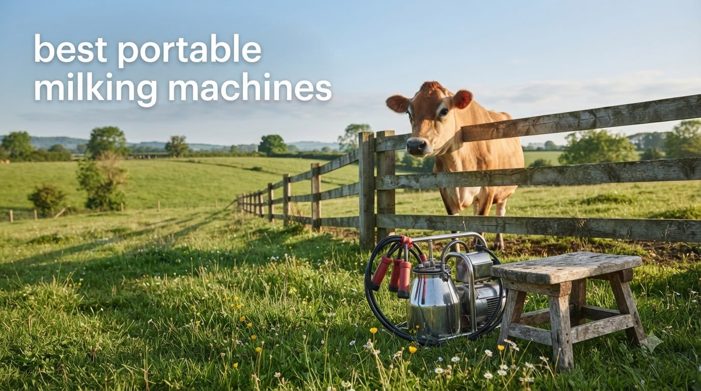 best portable milking machines