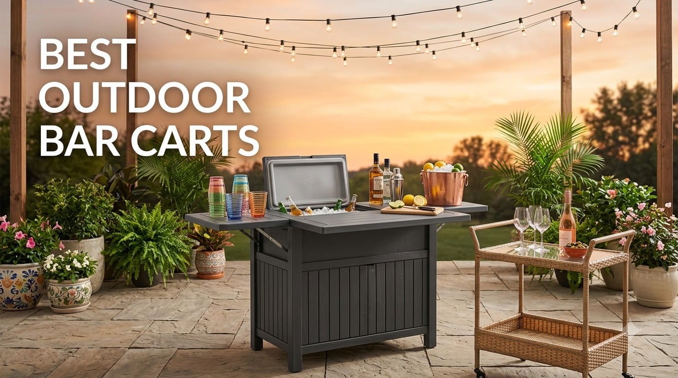best outdoor bar carts