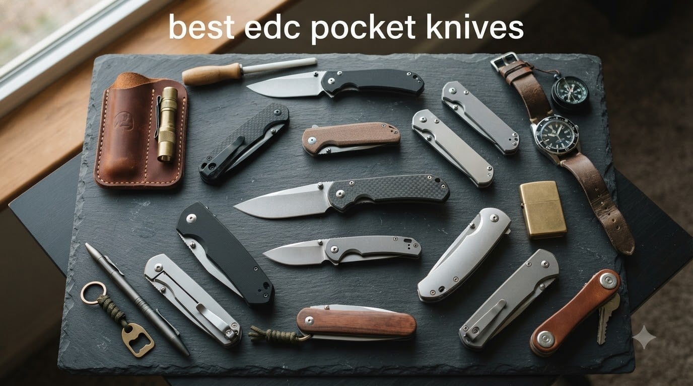 best edc pocket knives