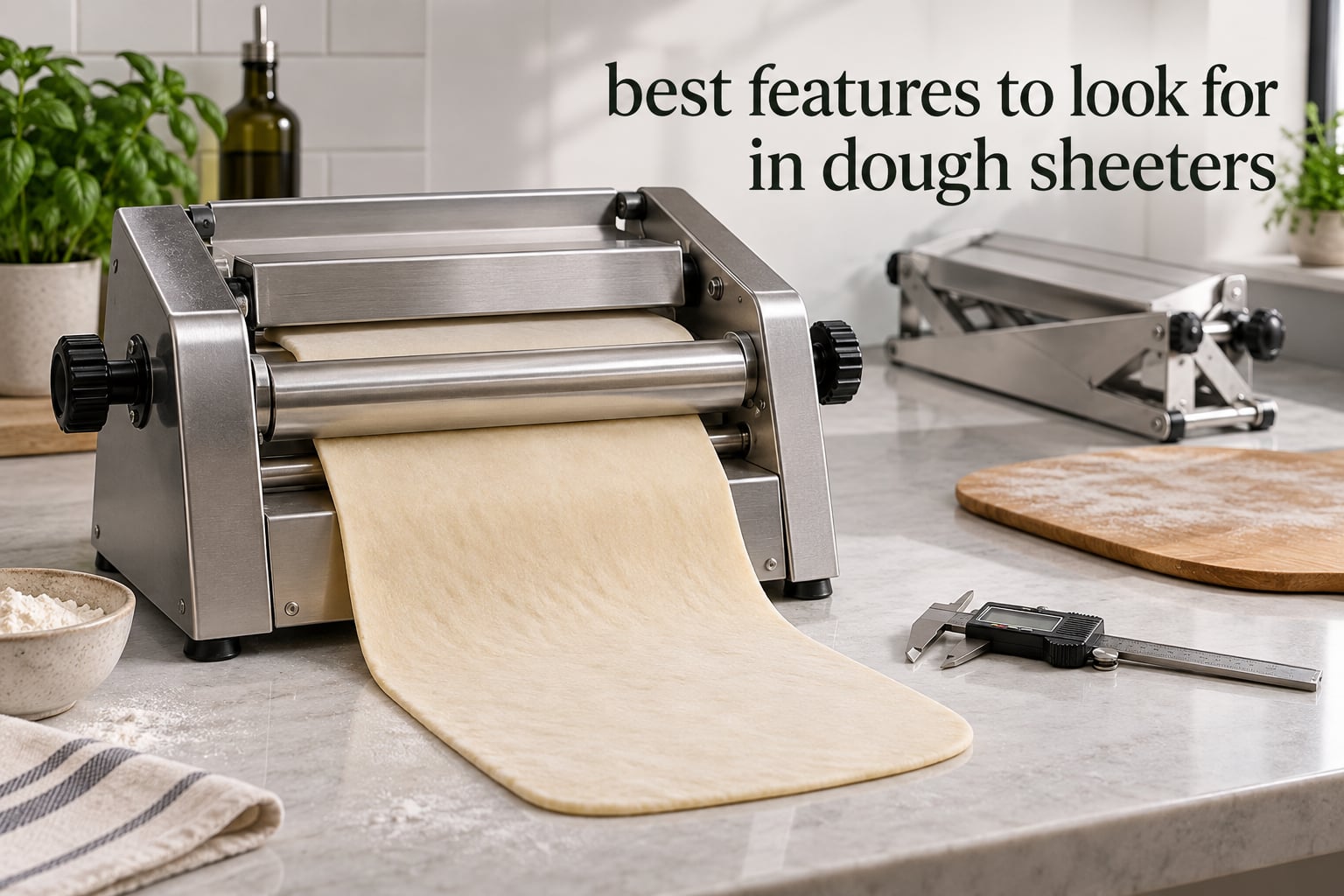 best features to look for in dough sheeters