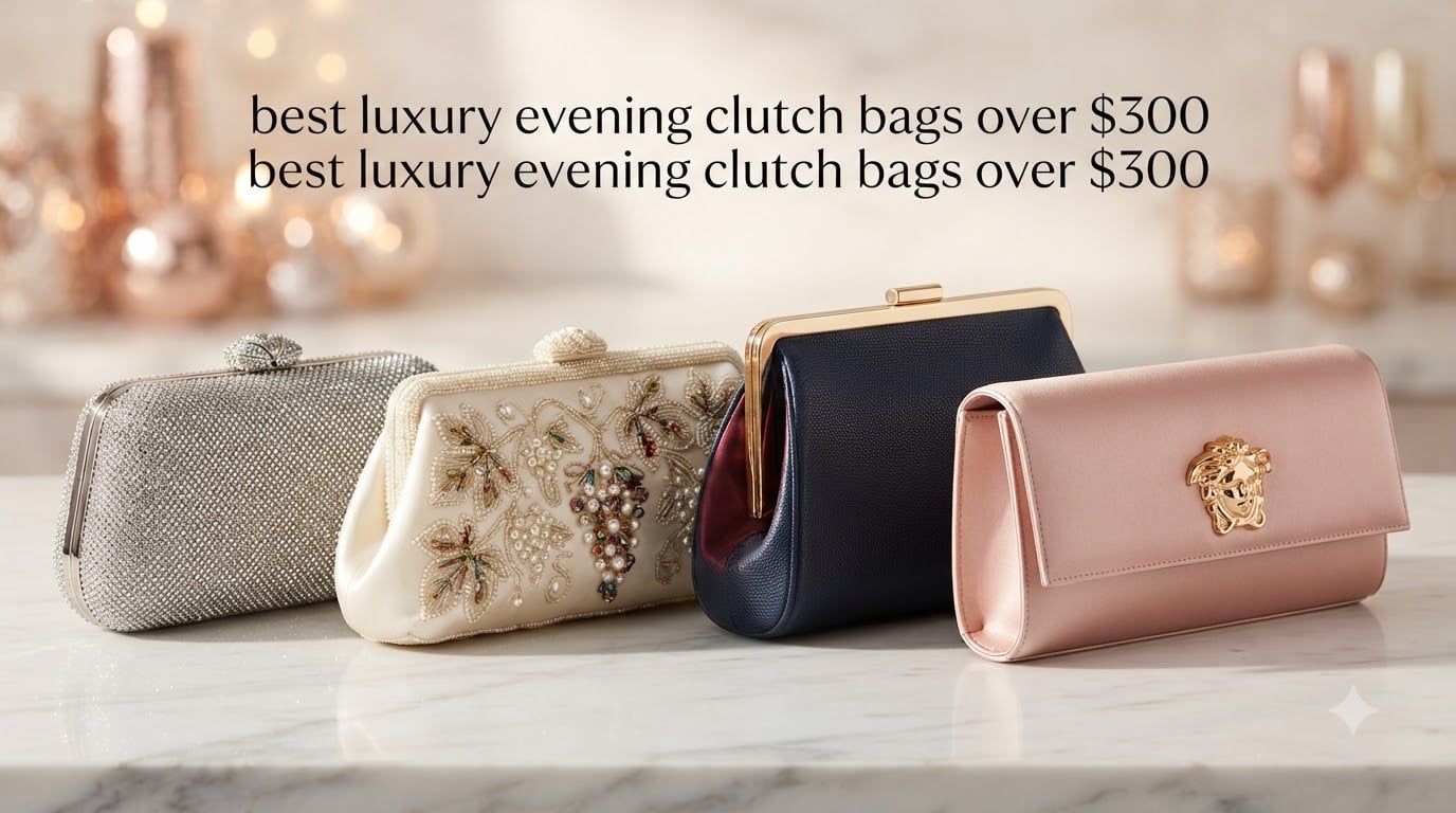 best luxury evening clutch bags over $300