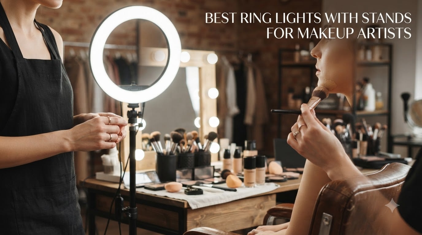 best ring lights with stands for makeup artists