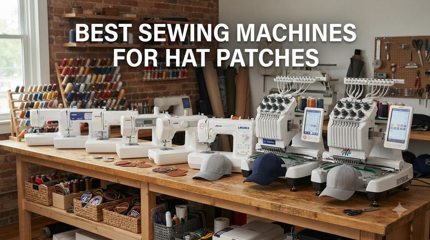 best sewing machines for hat patches