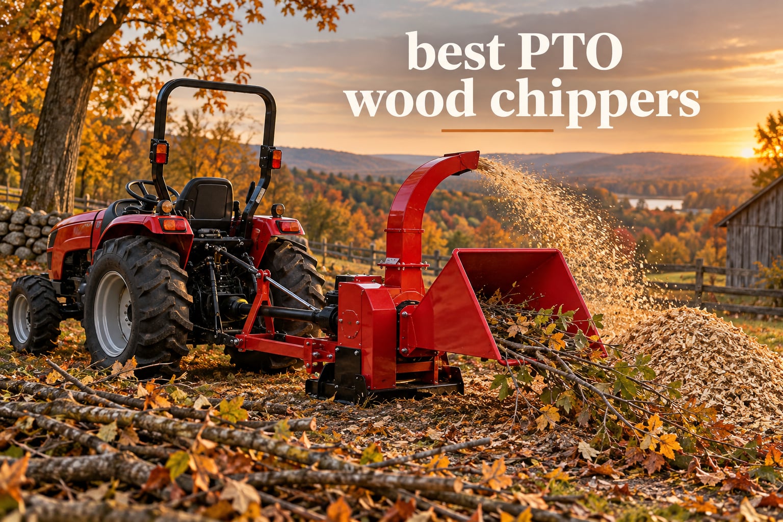 best PTO wood chippers