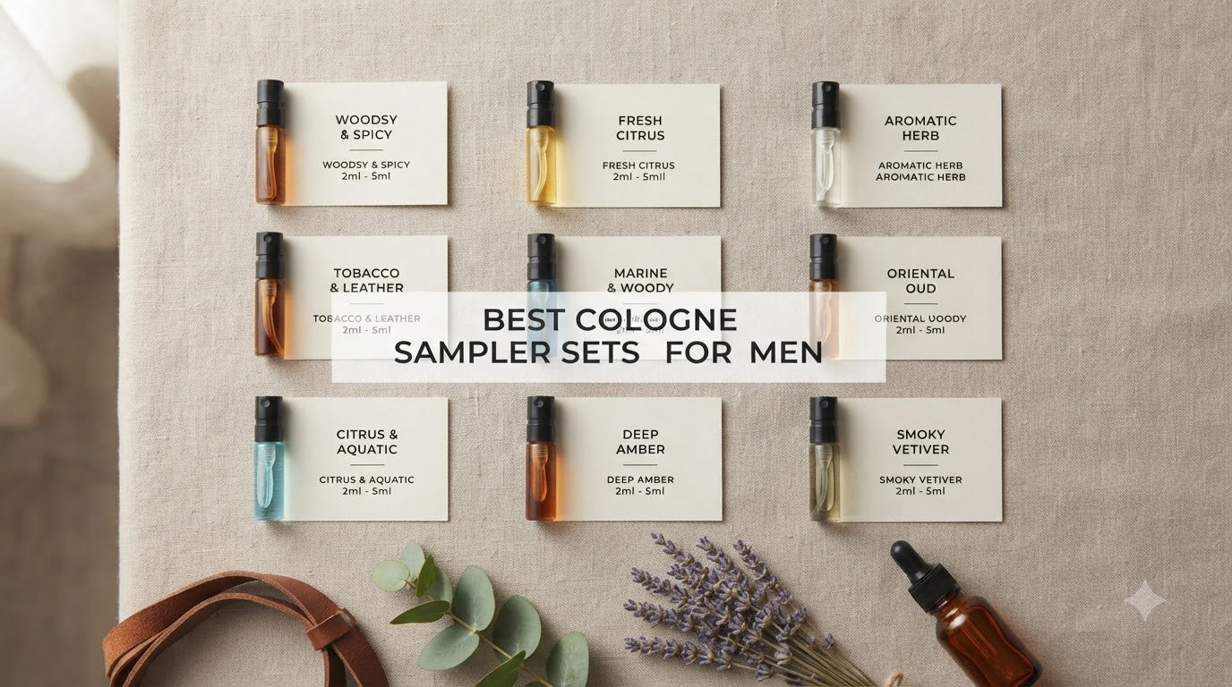 best cologne sampler sets for men