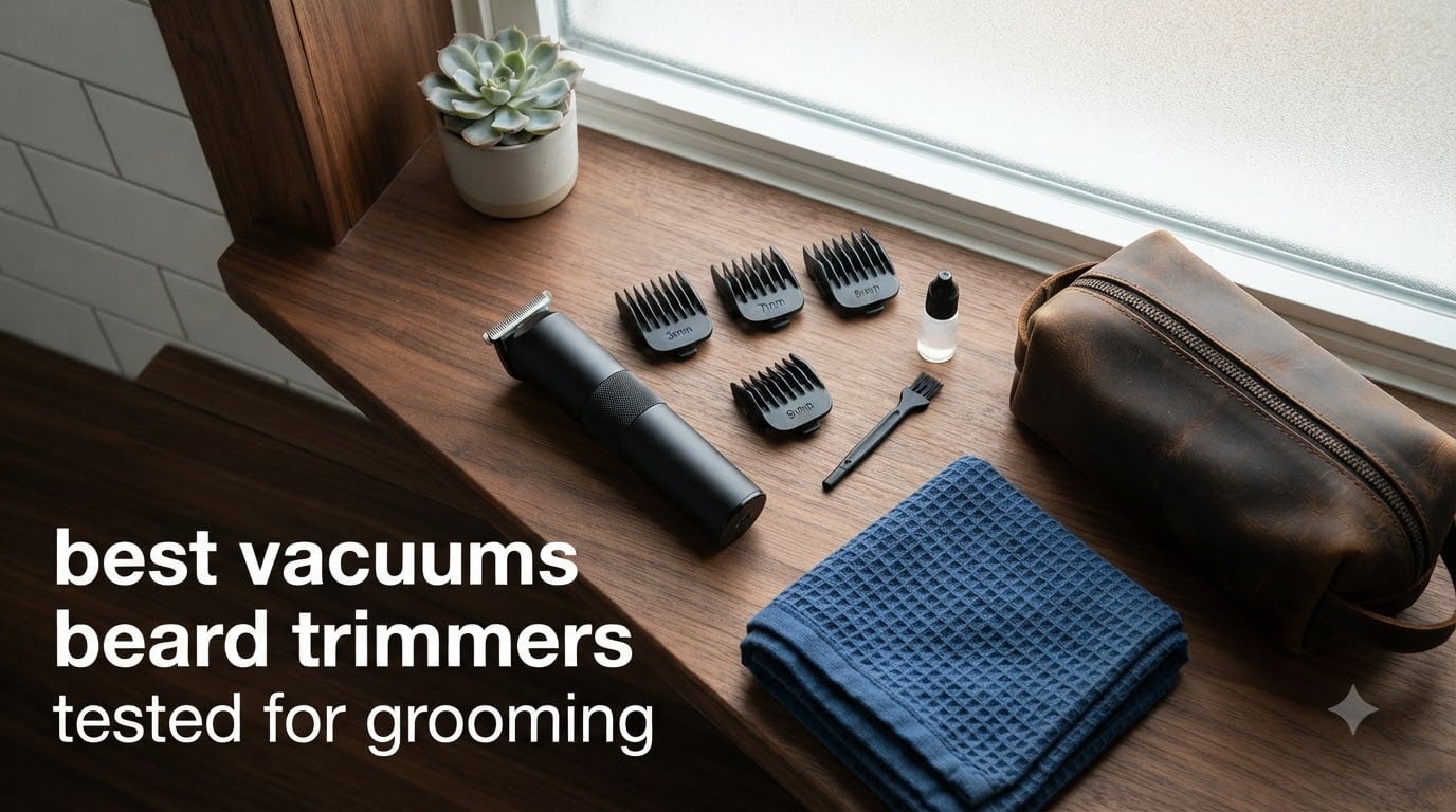 best vacuums beard trimmers tested for grooming