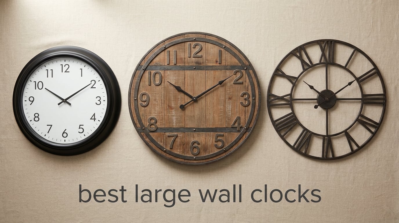 best large wall clocks