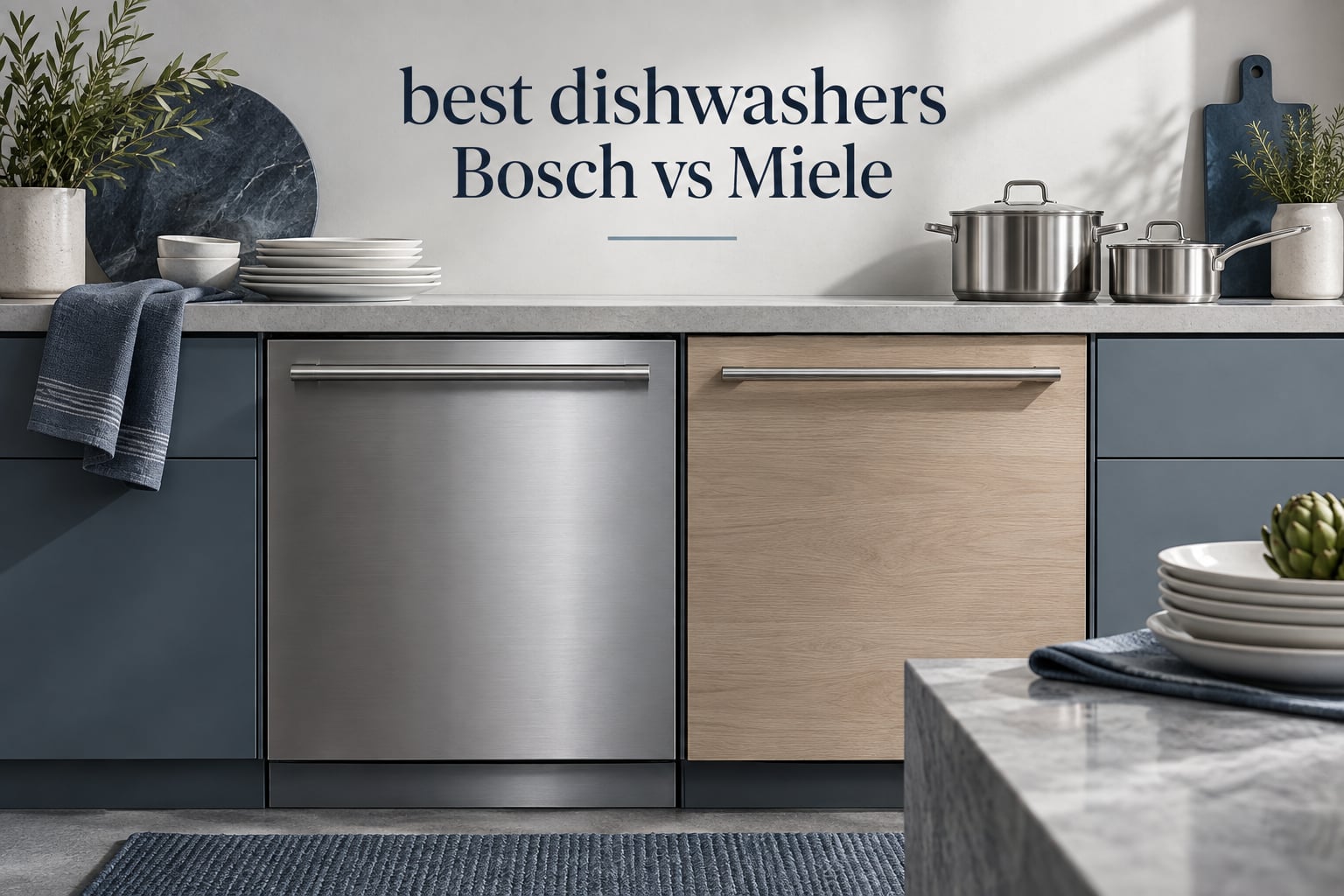 best dishwashers Bosch vs Miele
