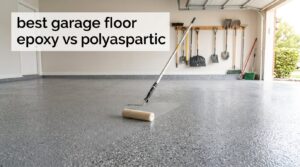 best garage floor epoxy vs polyaspartic
