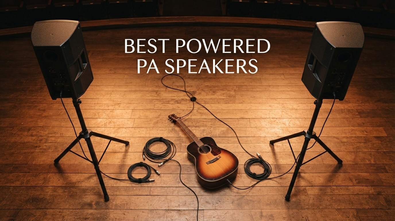 best powered pa speakers
