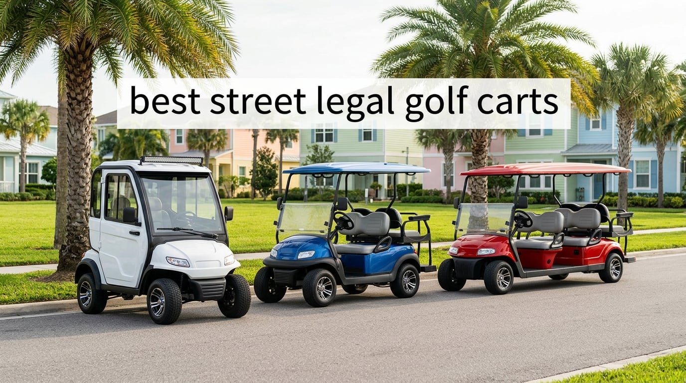 best street legal golf carts