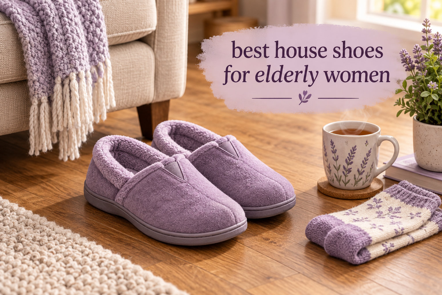 best house shoes for elderly women