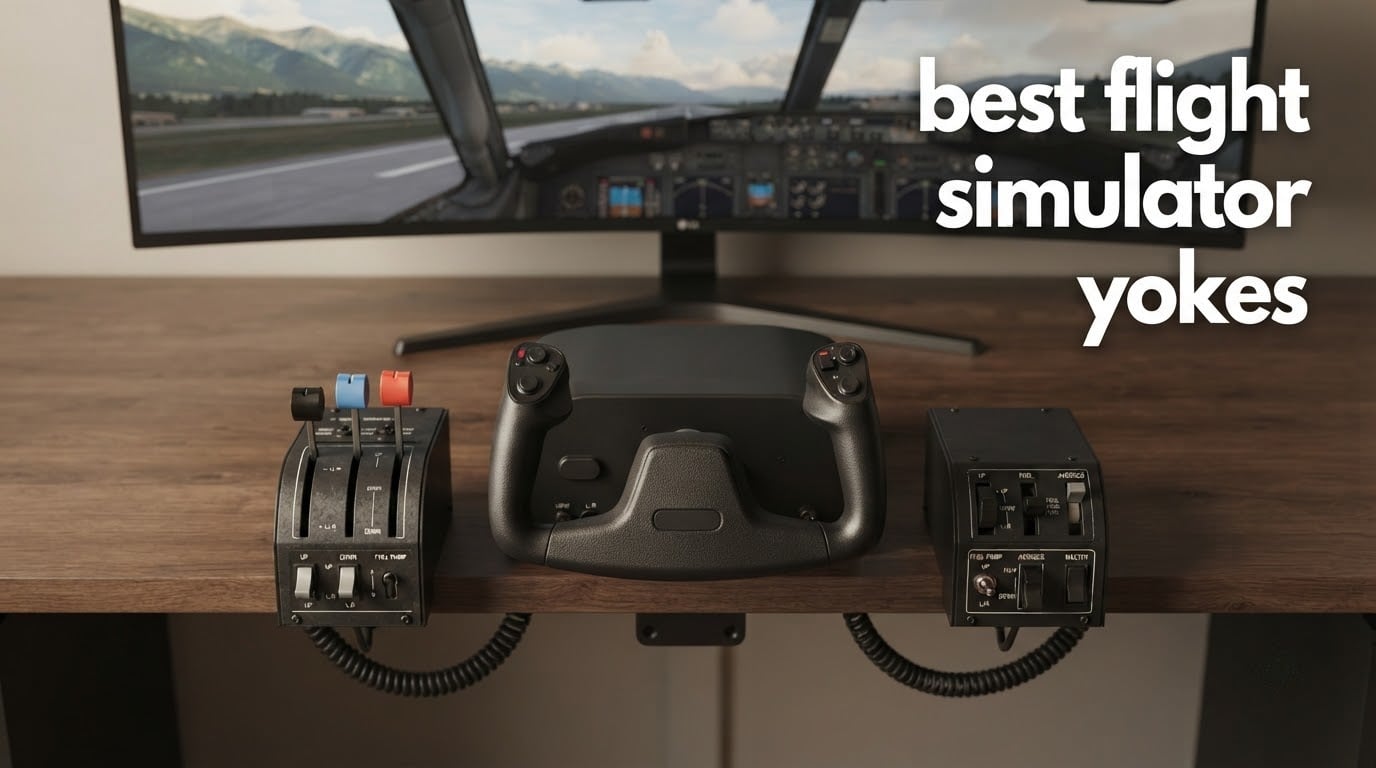 best flight simulator yokes