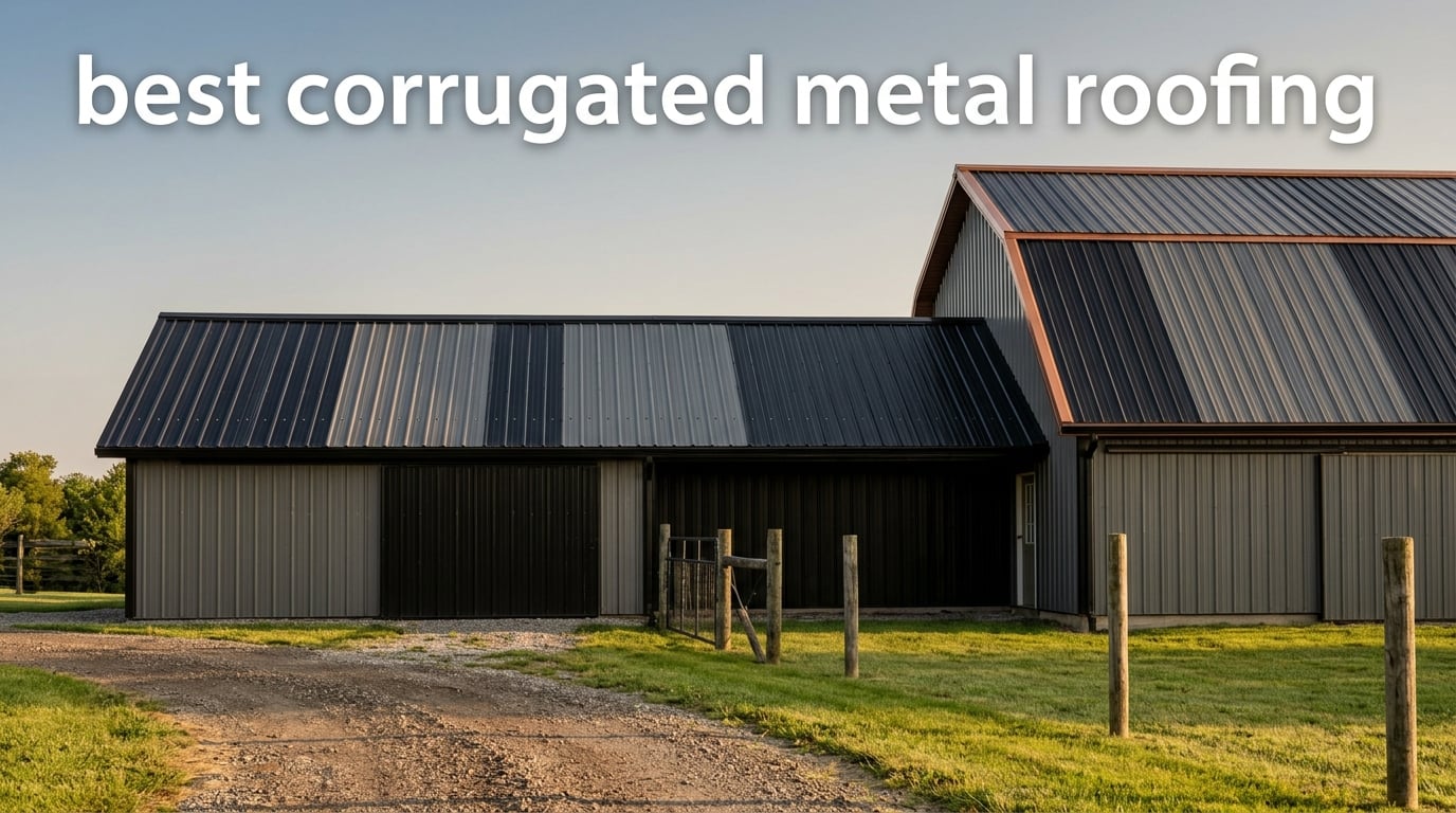 best corrugated metal roofing