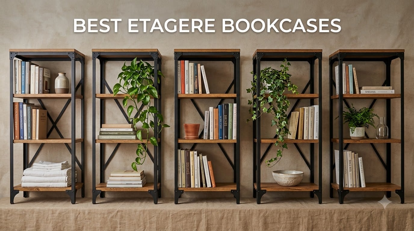 best etagere bookcases