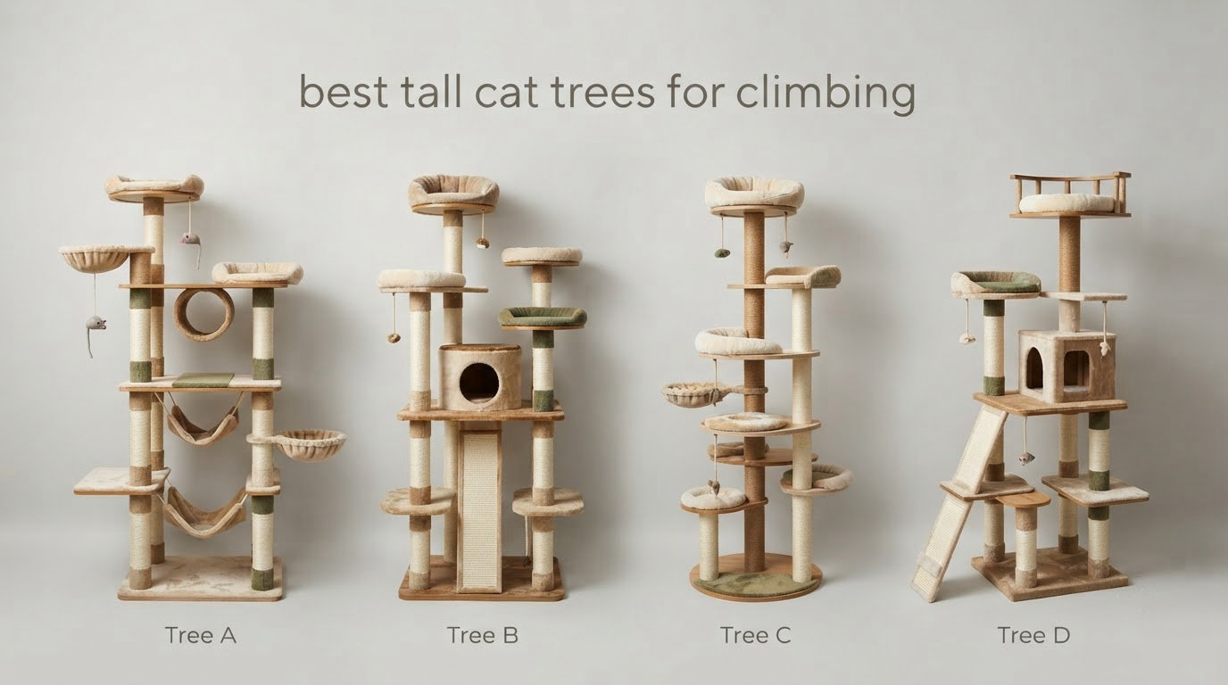 best tall cat trees for climbing