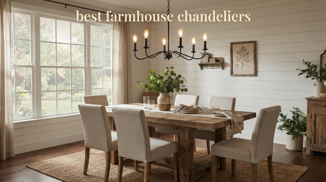 best farmhouse chandeliers