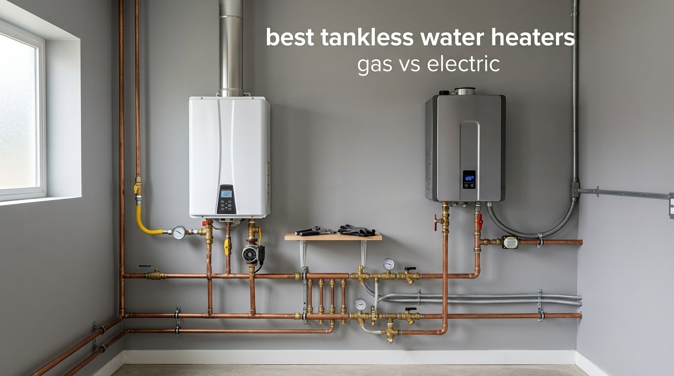 best tankless water heaters gas vs electric