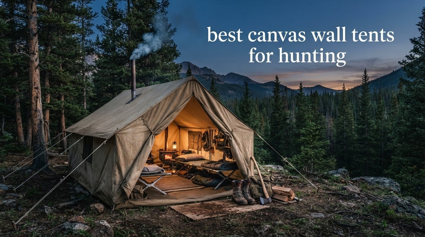 best canvas wall tents for hunting