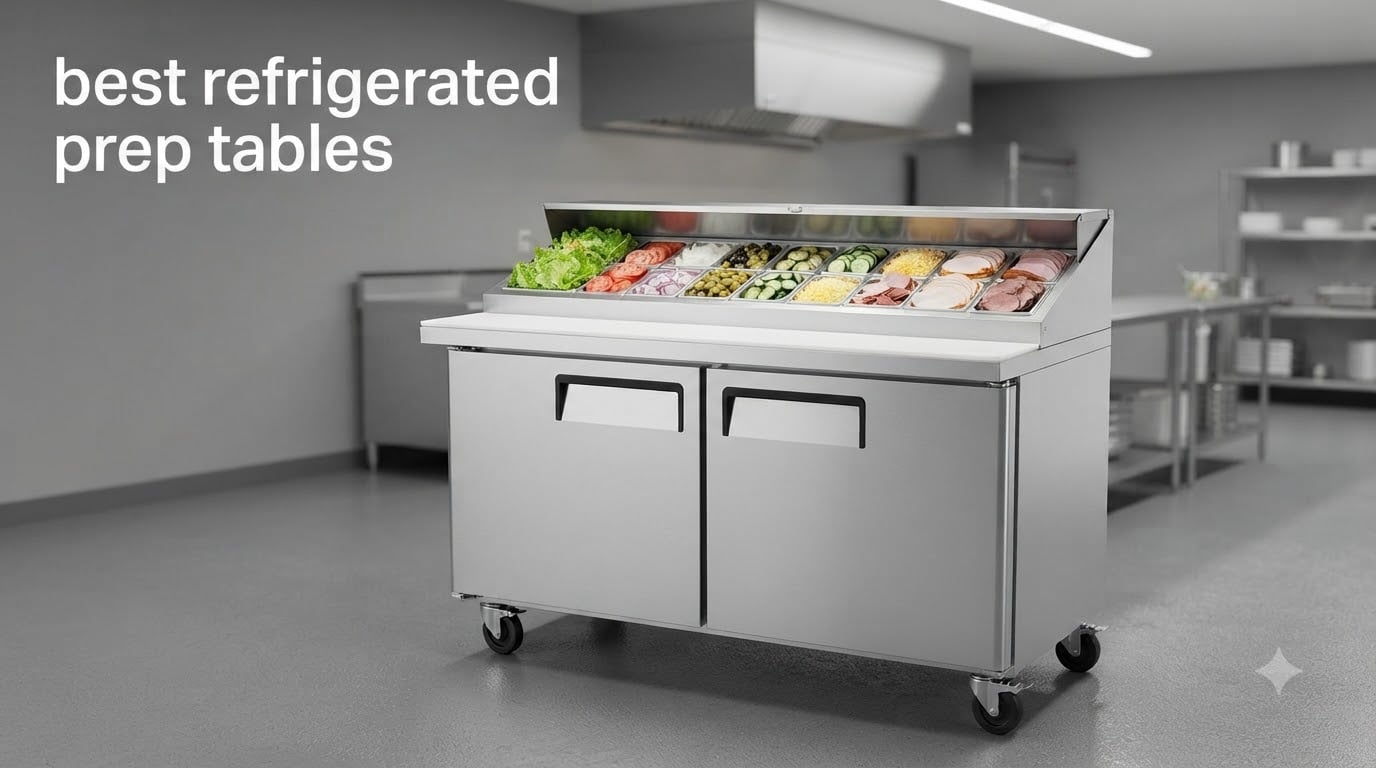 best refrigerated prep tables