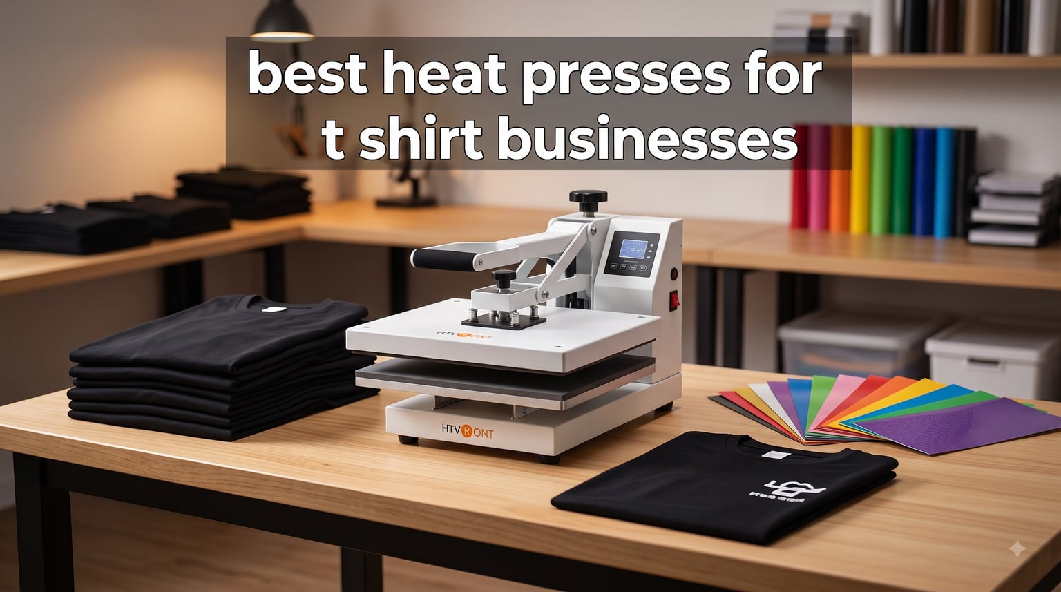 best heat presses for t shirt businesses