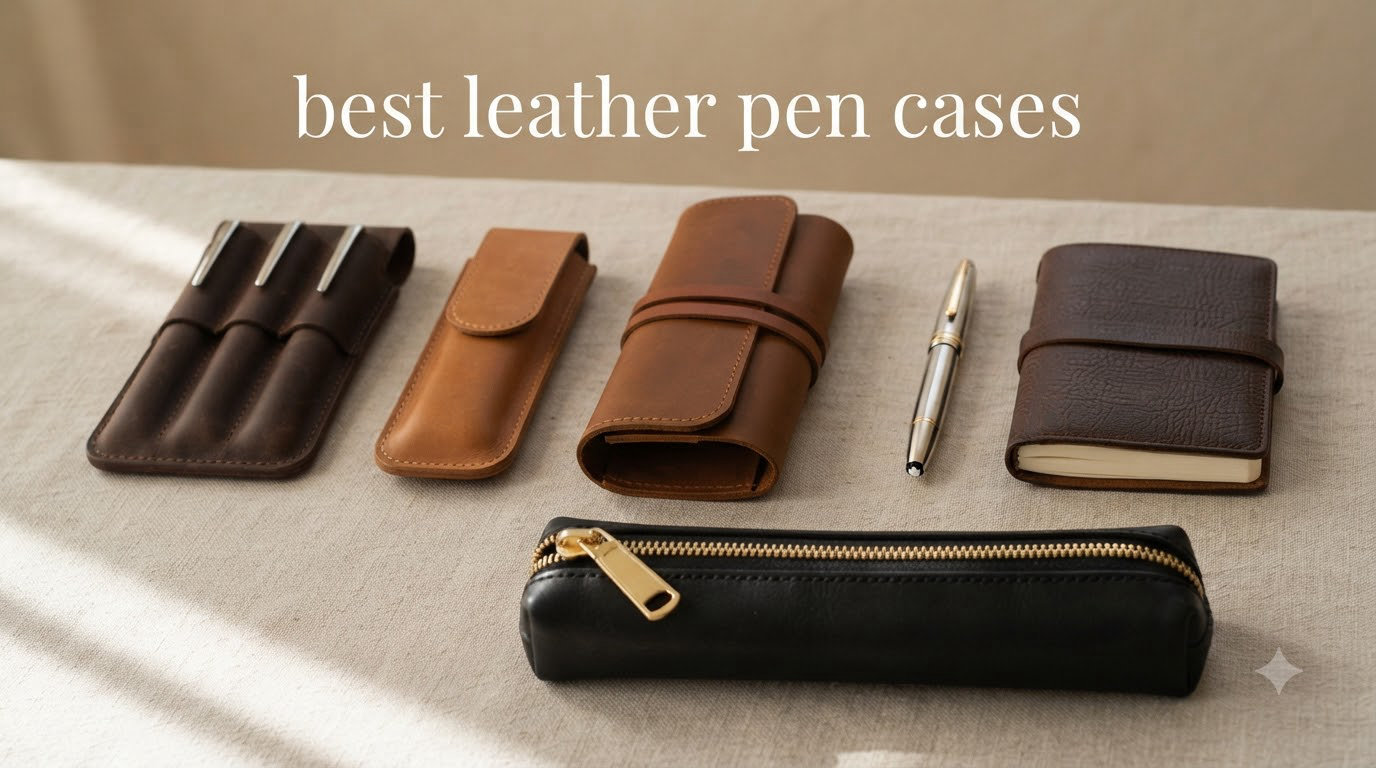 best leather pen cases