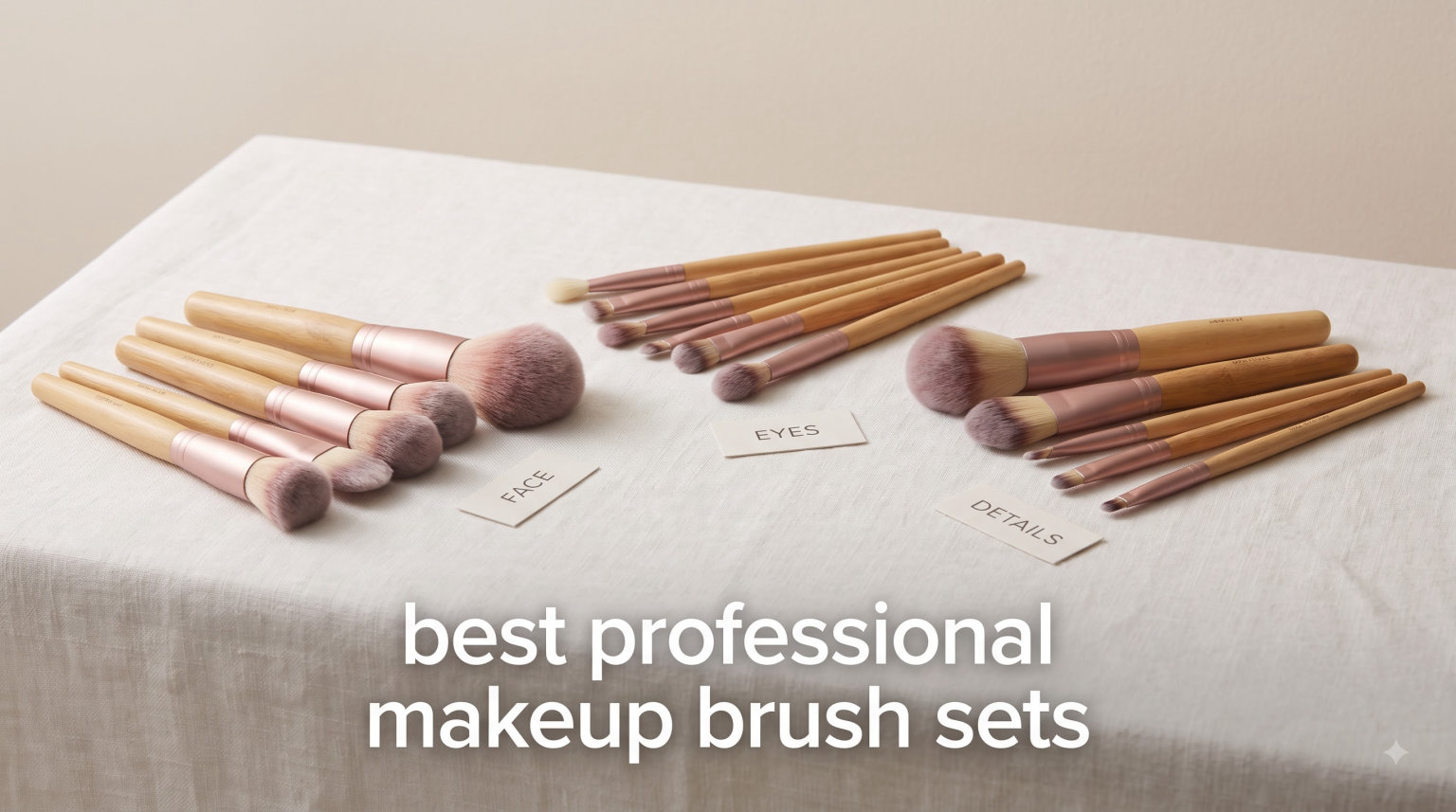 best professional makeup brush sets