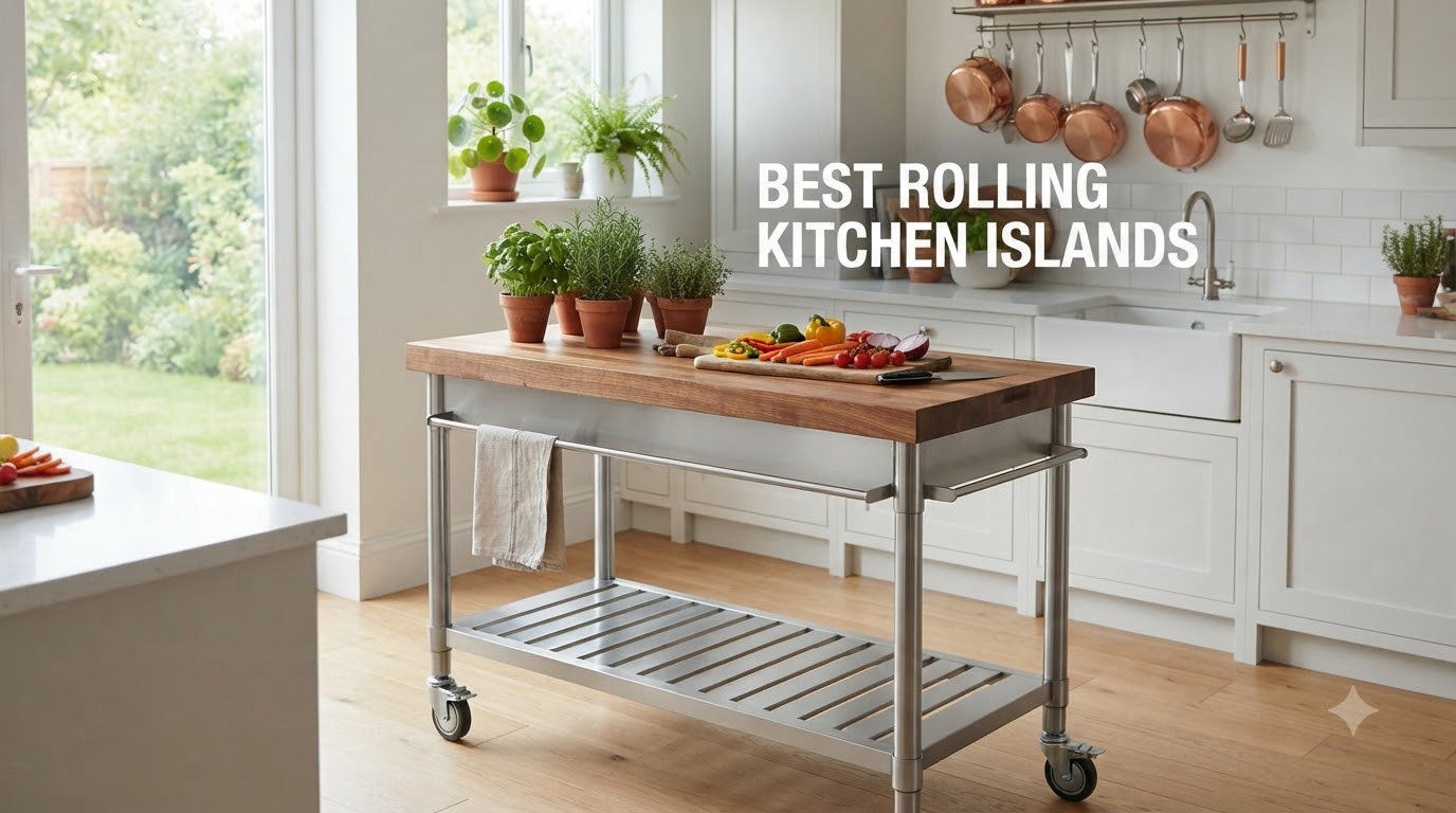 best rolling kitchen islands