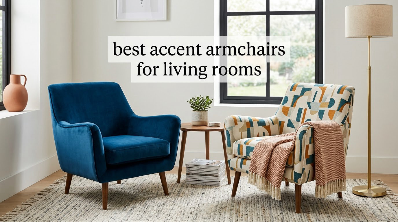 best accent armchairs for living rooms