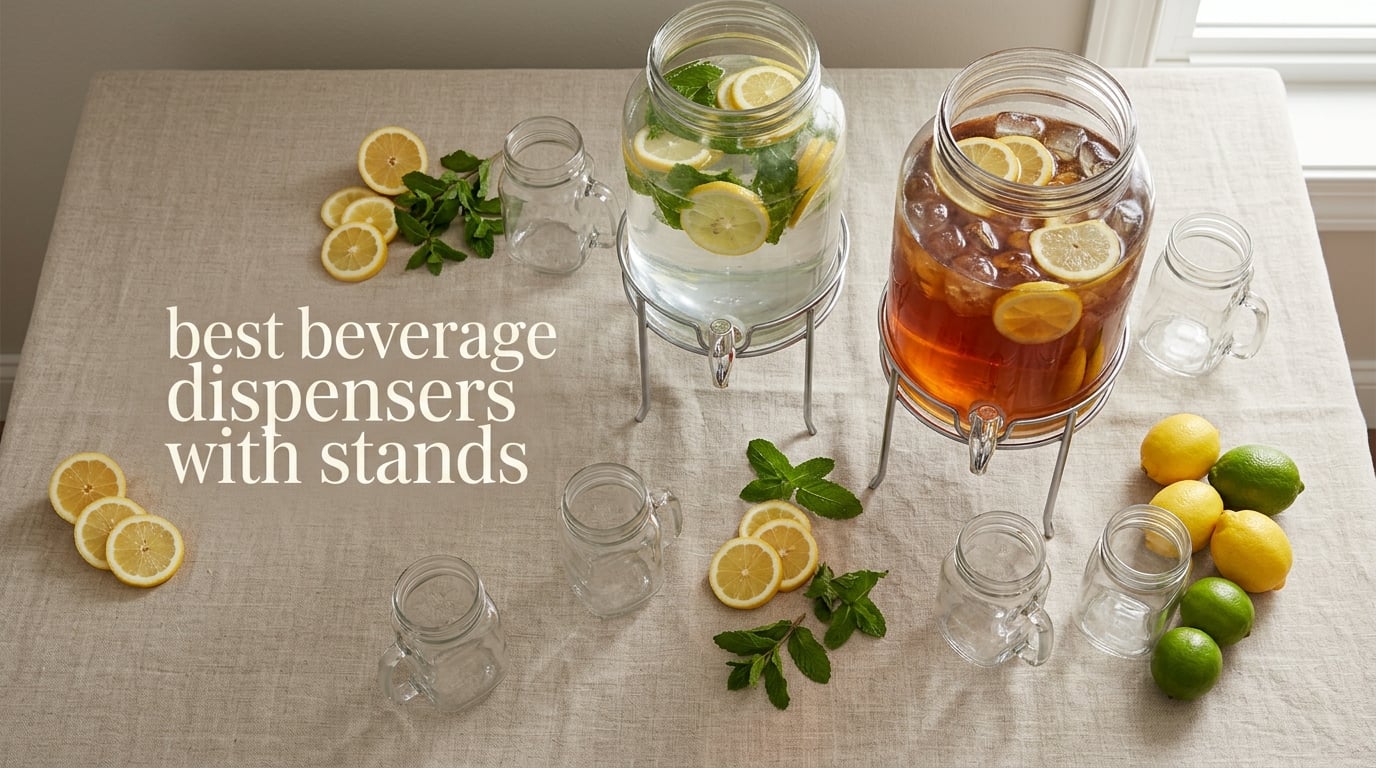 best beverage dispensers with stands