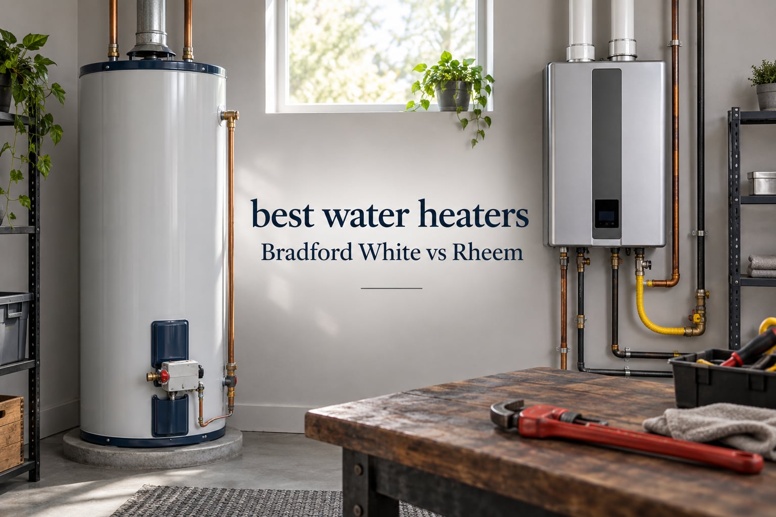 best water heaters Bradford White vs Rheem