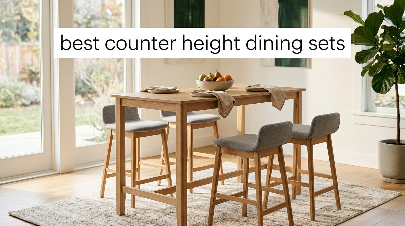 best counter height dining sets