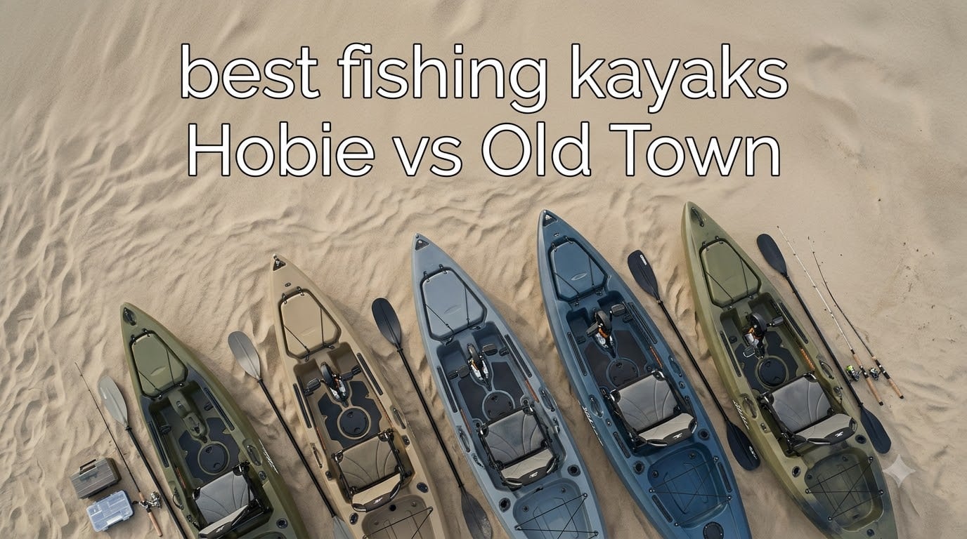 best fishing kayaks Hobie vs Old Town
