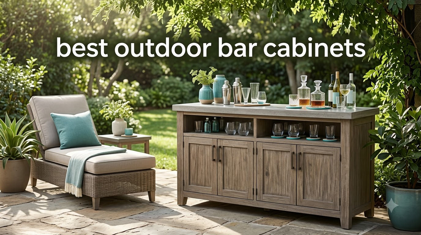 best outdoor bar cabinets