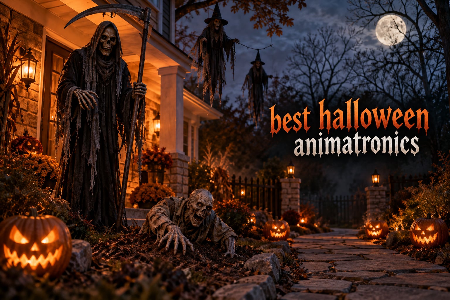 best halloween animatronics