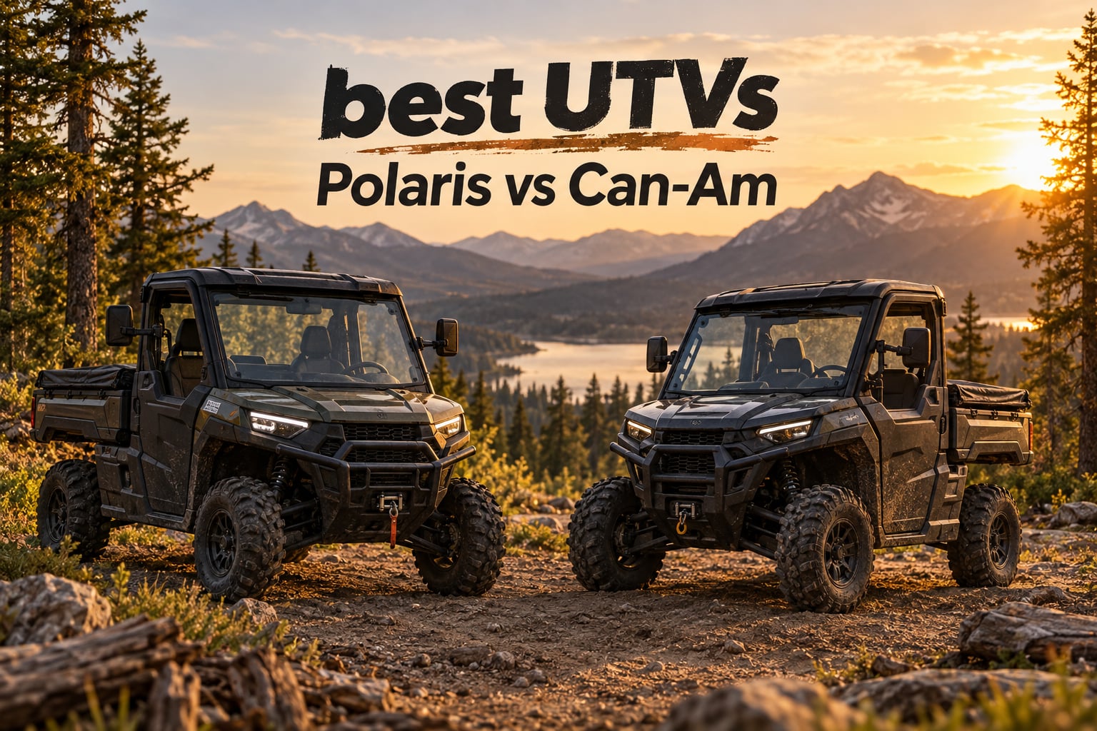 best UTVs Polaris vs Can-Am