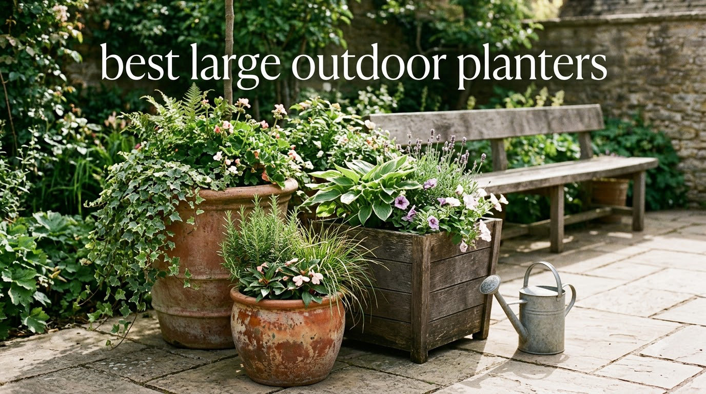 best large outdoor planters