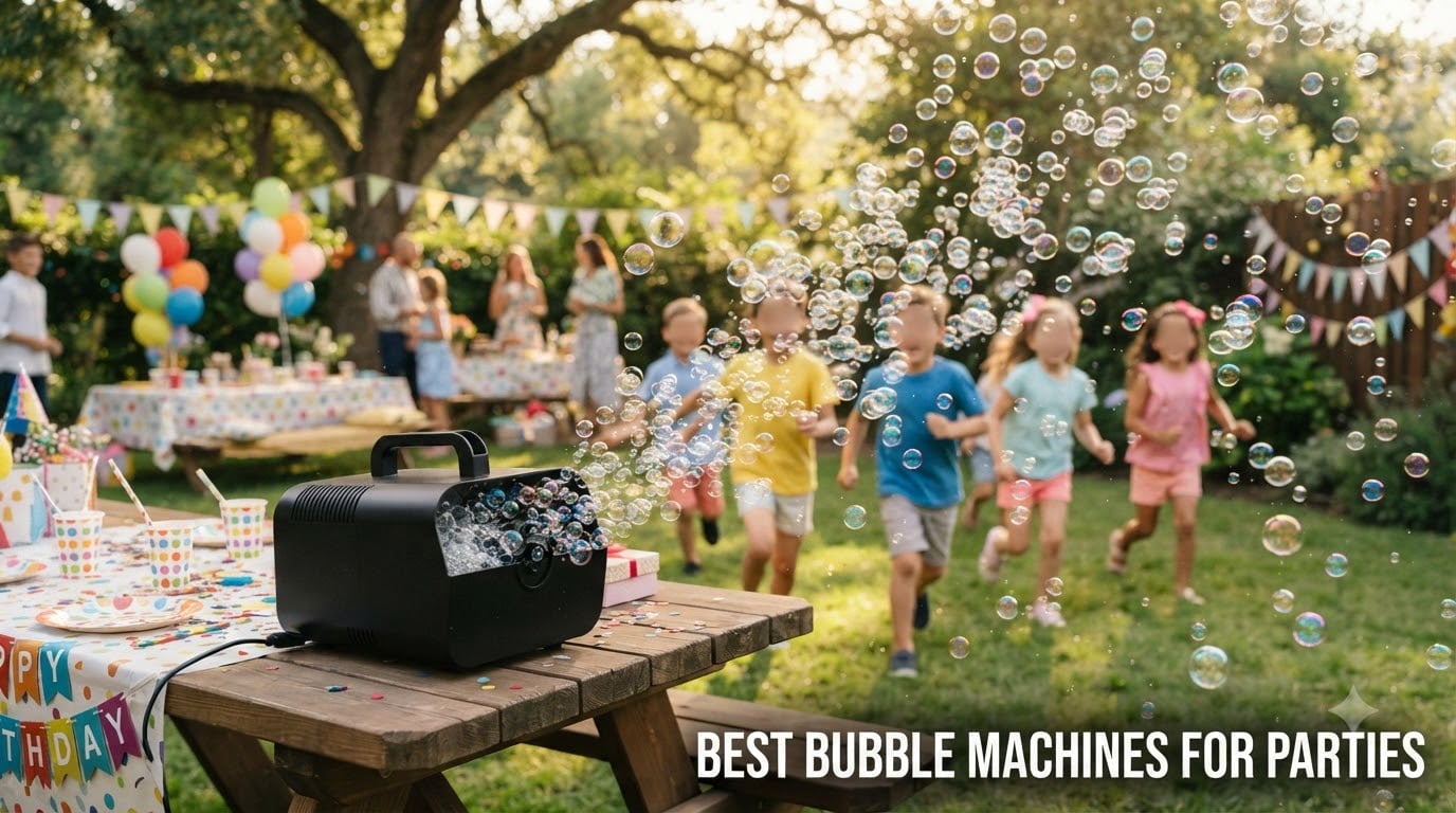 best bubble machines for parties