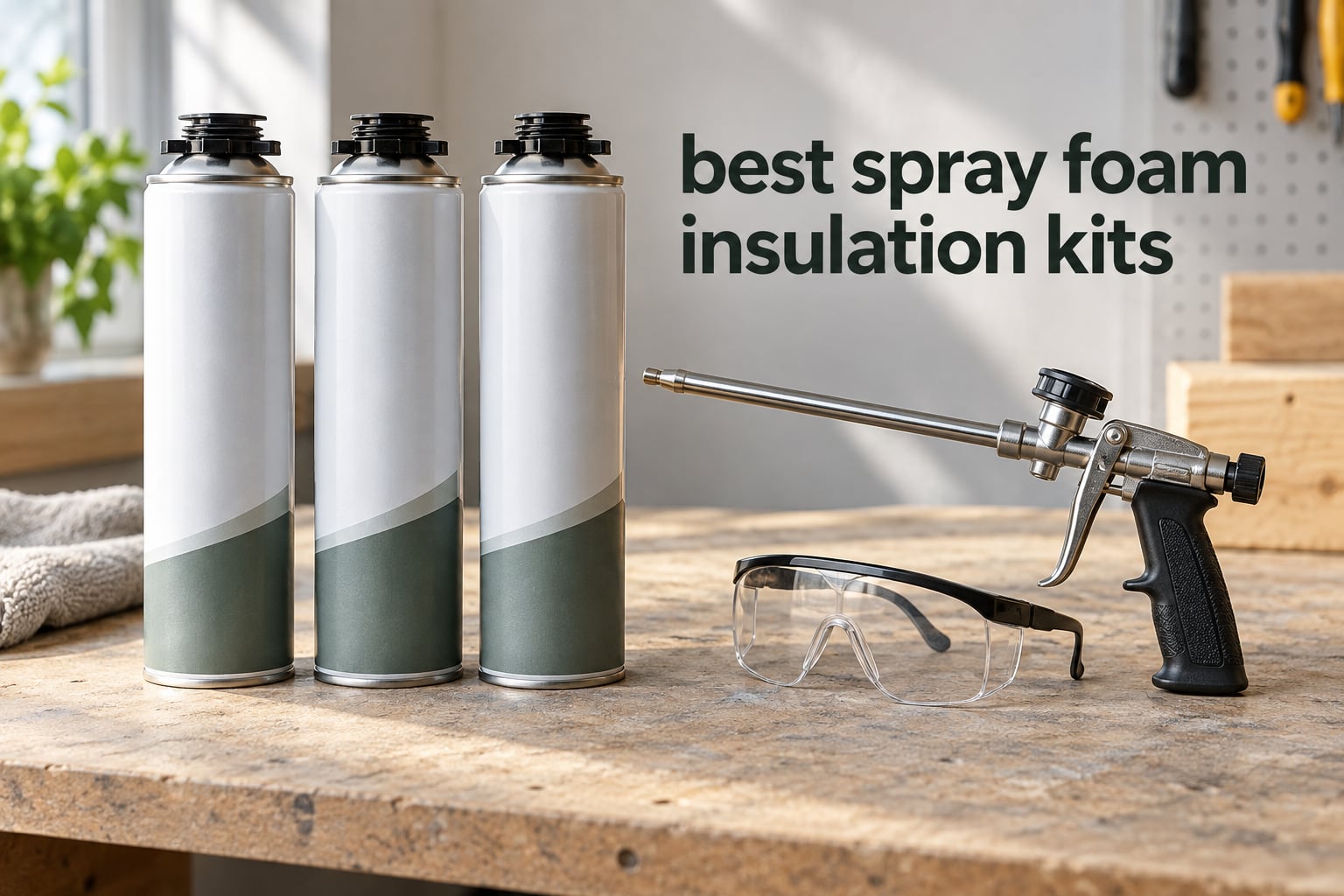 best spray foam insulation kits