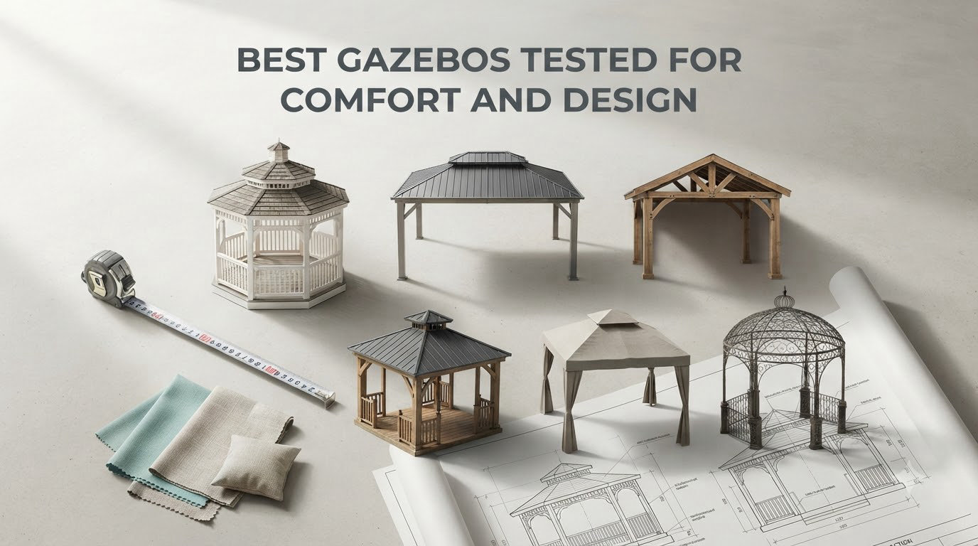 best gazebos tested for comfort and design