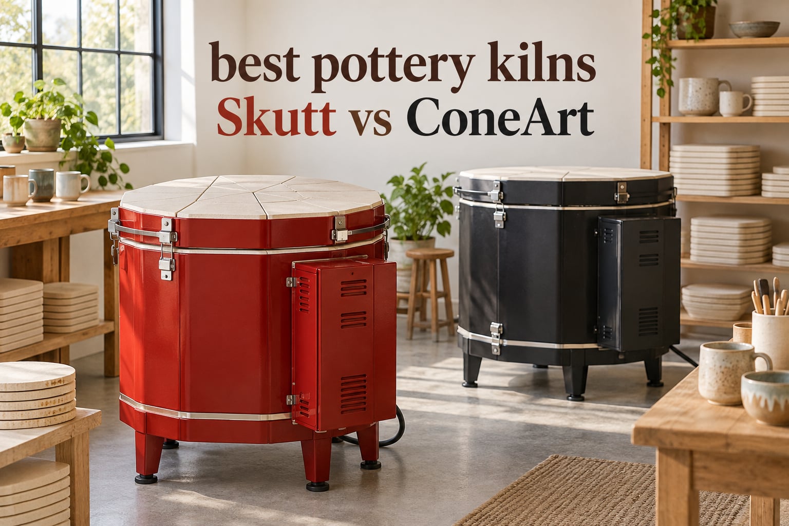 best pottery kilns Skutt vs ConeArt
